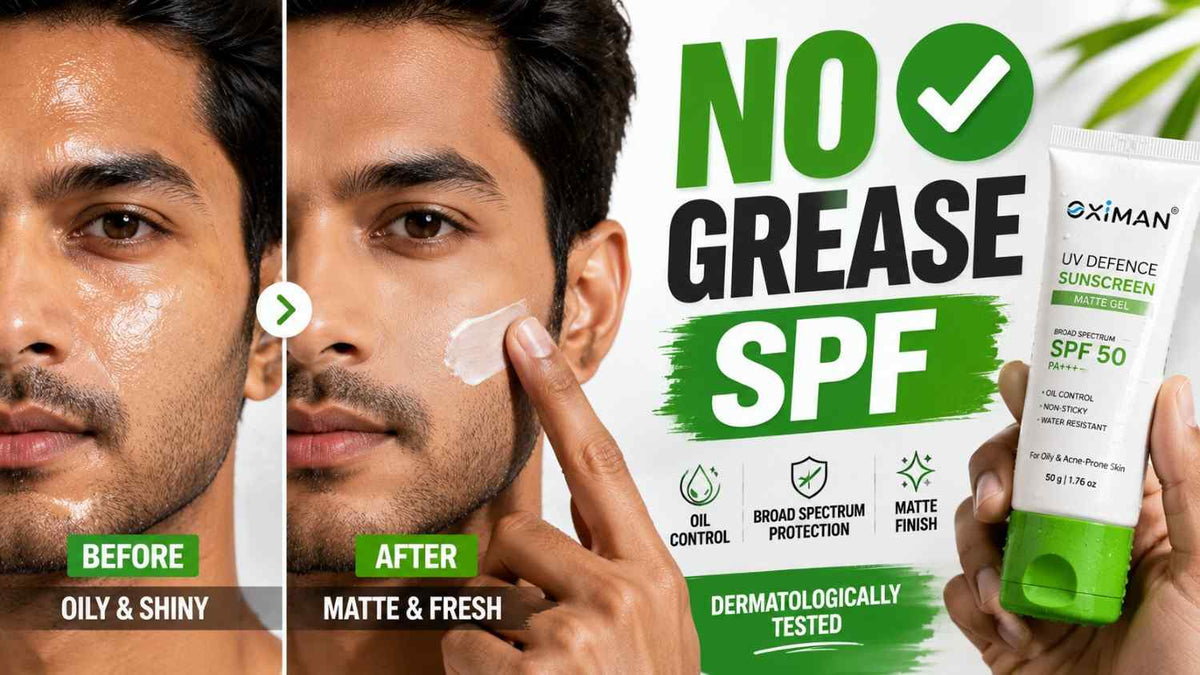 Best Sunscreen for Oily and Acne-Prone Skin Men